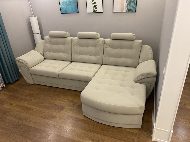 Обивка углового дивана