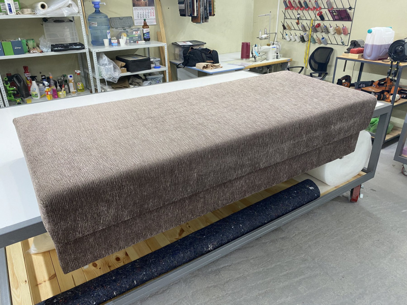 Ремонт сидушки дивана